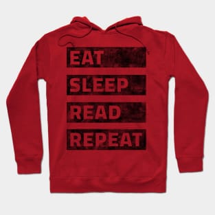 Eat, sleep, read, repeat Hoodie